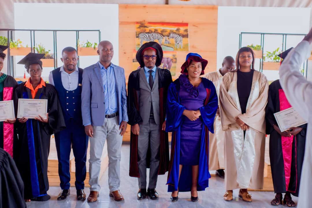 Children learning in Rwanda